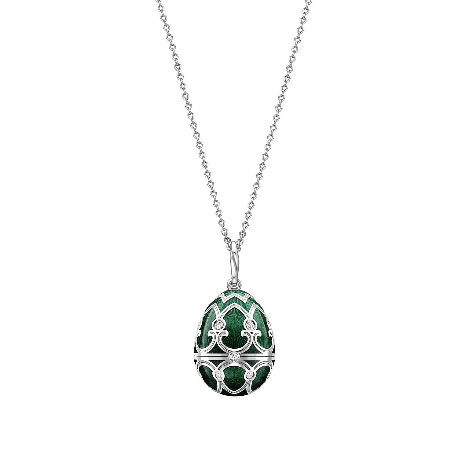 Guilloché Enamel Turtle Surprise Locket