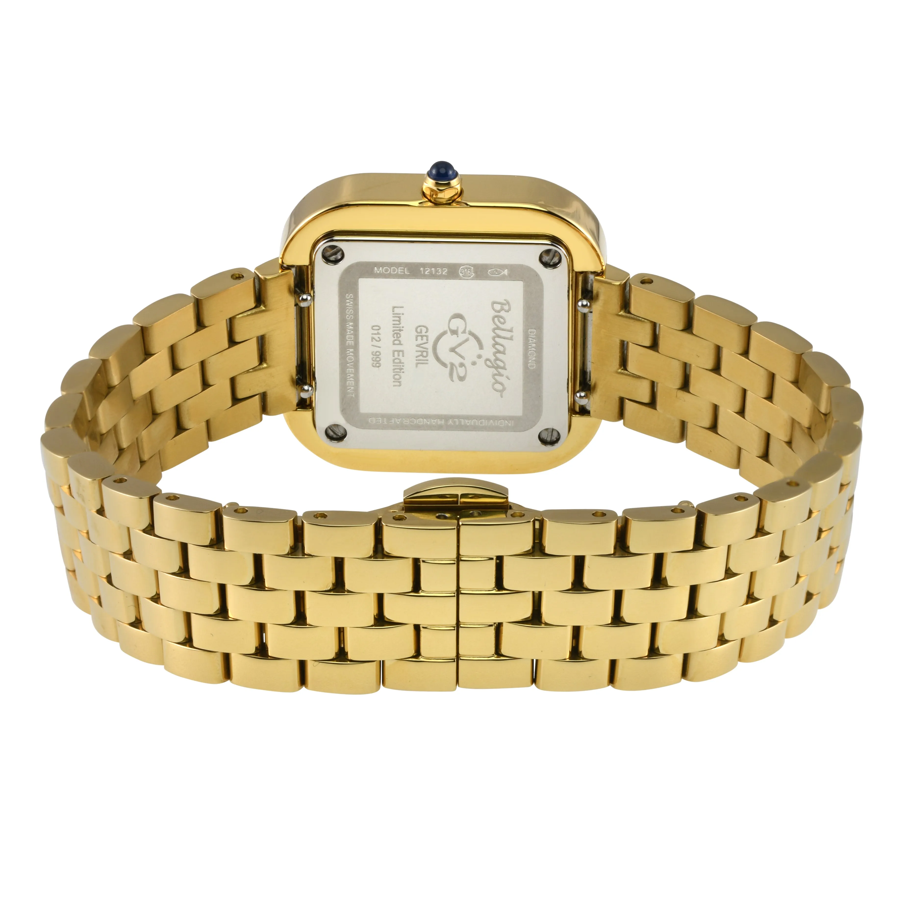 GV2 by Gevril Women's Bellagio 30mm Quartz Watch 12132B