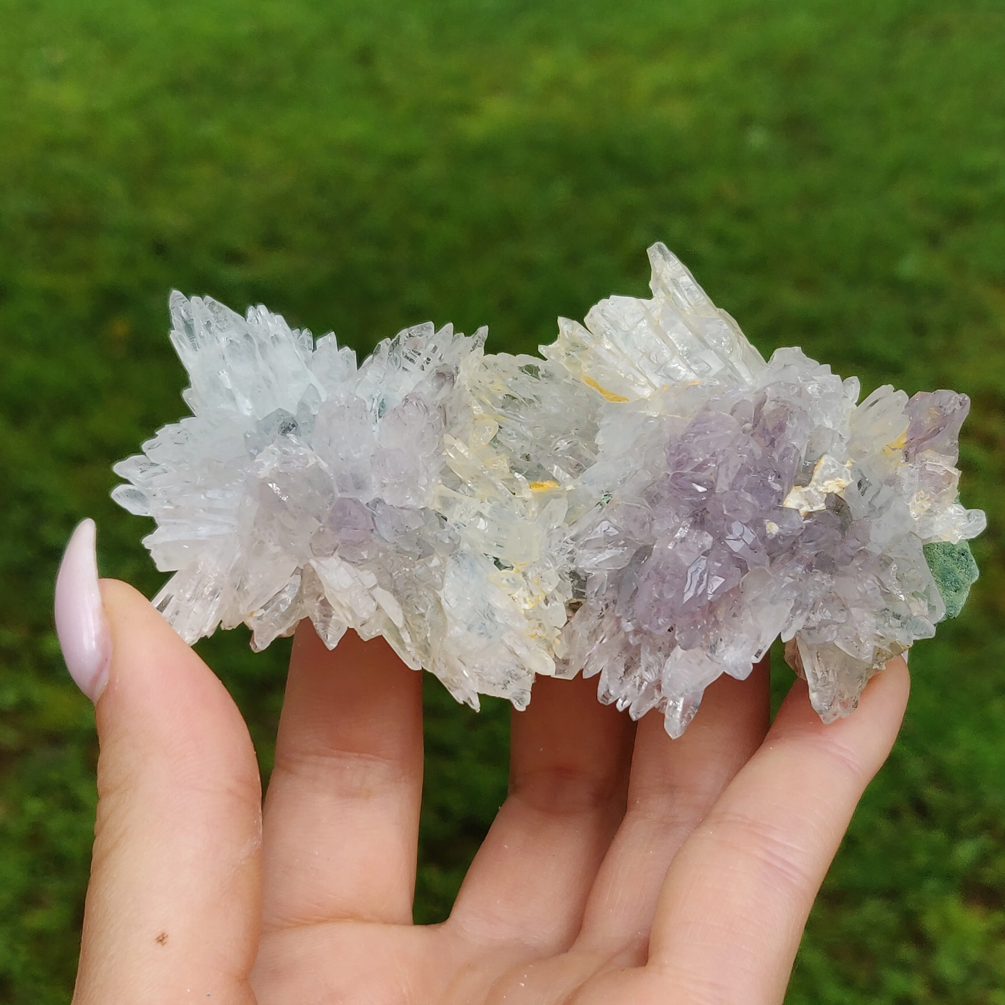 High Quality Amethyst Flower (#8)