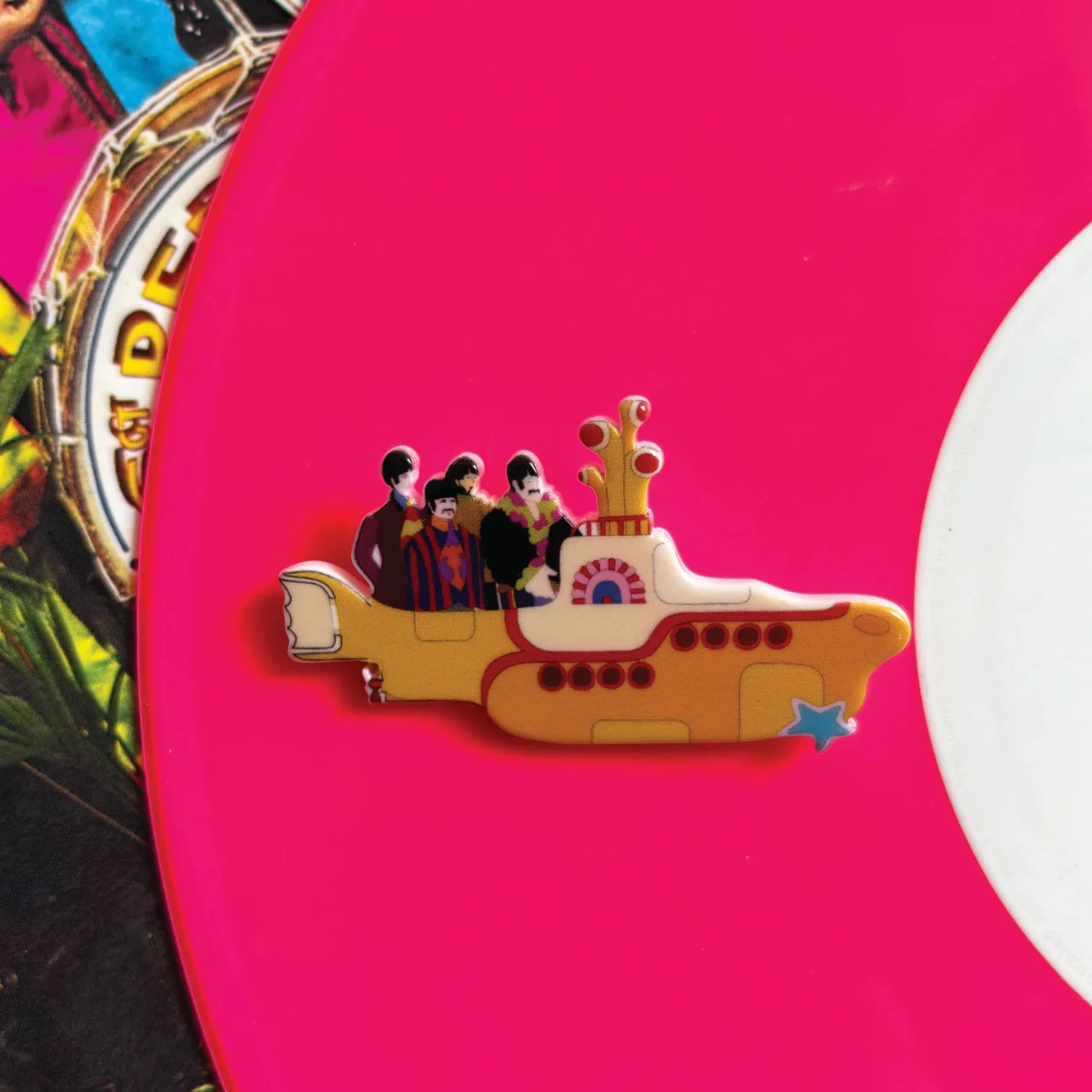 House of Disaster - The Beatles Yellow Submarine Brooch
