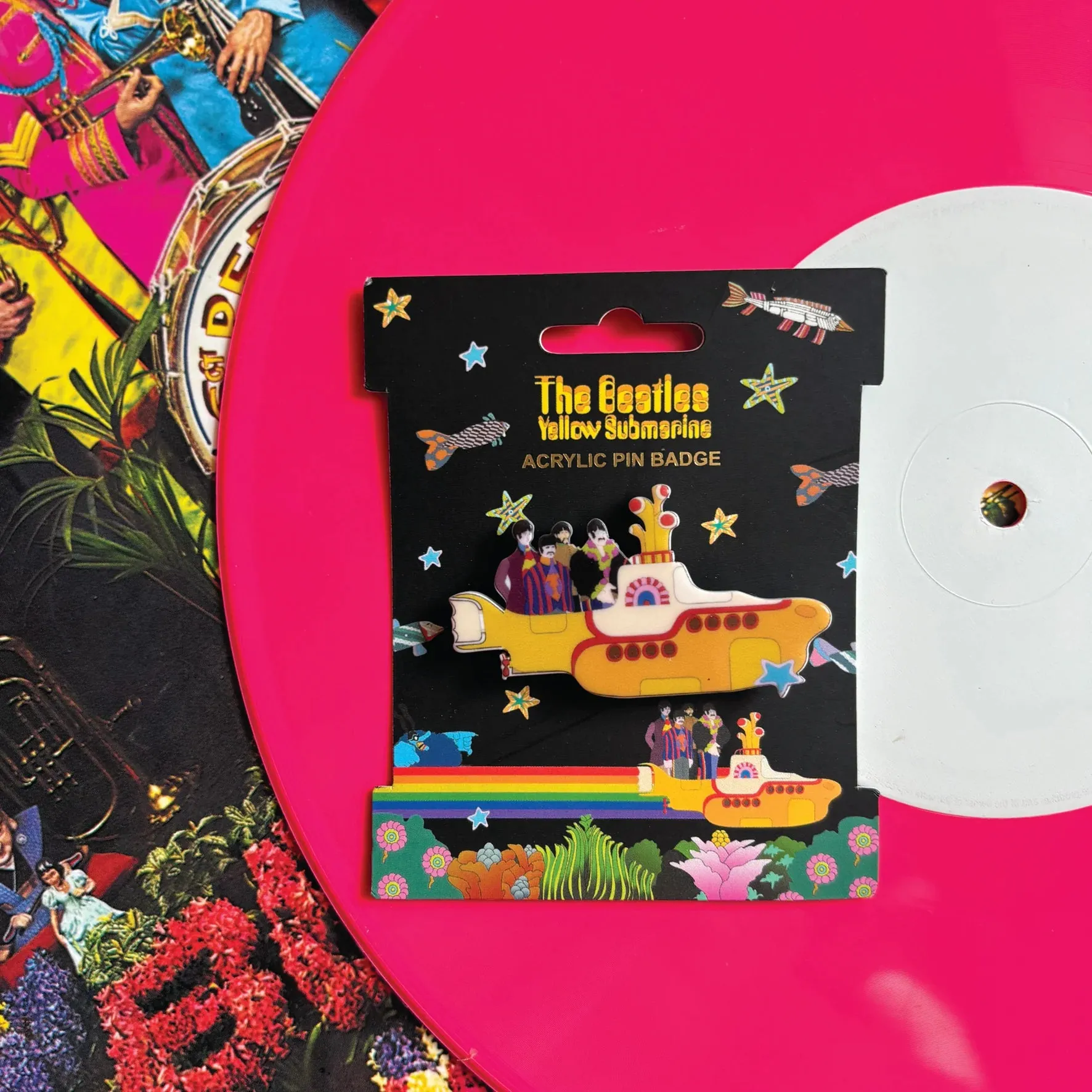 House of Disaster - The Beatles Yellow Submarine Brooch