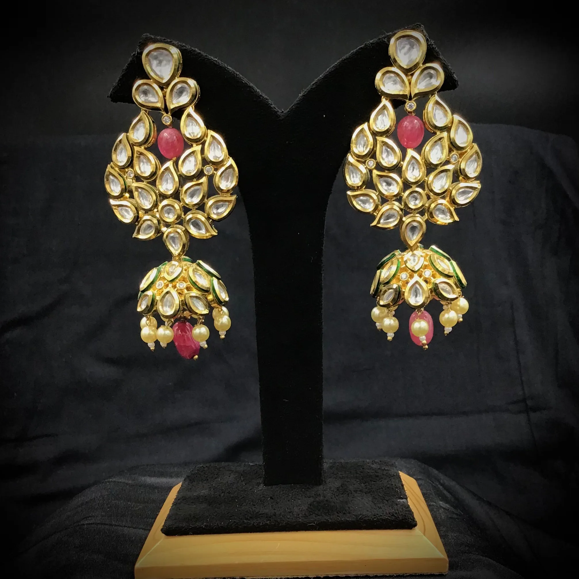 Jhumki Kundan Earring 8757-100