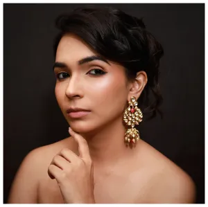 Jhumki Kundan Earring 8757-100