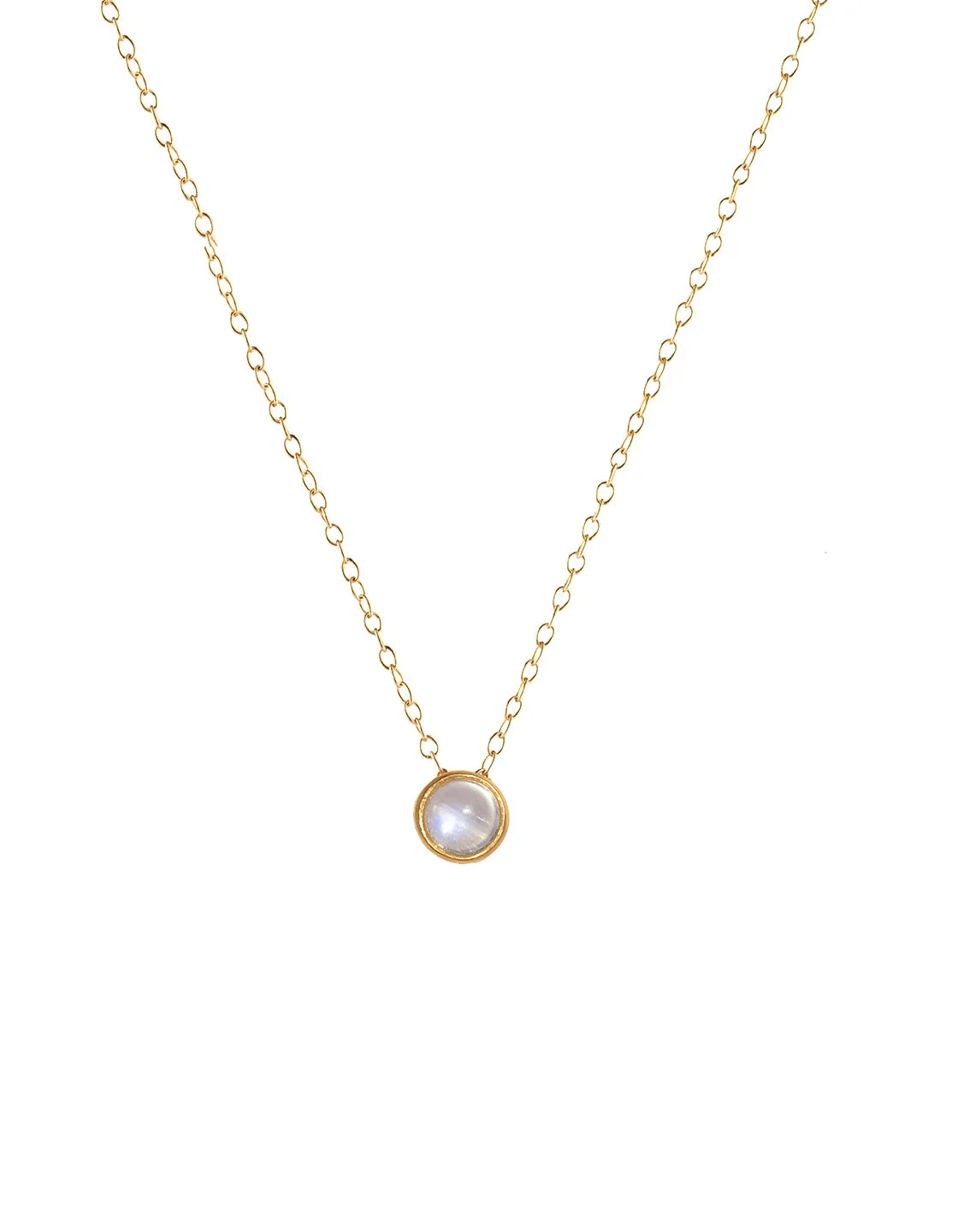 June Birthstone Dot Pendant