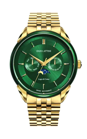 Lago di Como - President Bracelet / Swiss Movement.