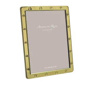 Locket Frame 4x6 Gold