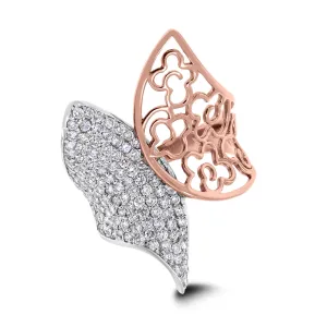 Lolita Floral Diamond Ring (1.33 ct Diamonds) in Gold