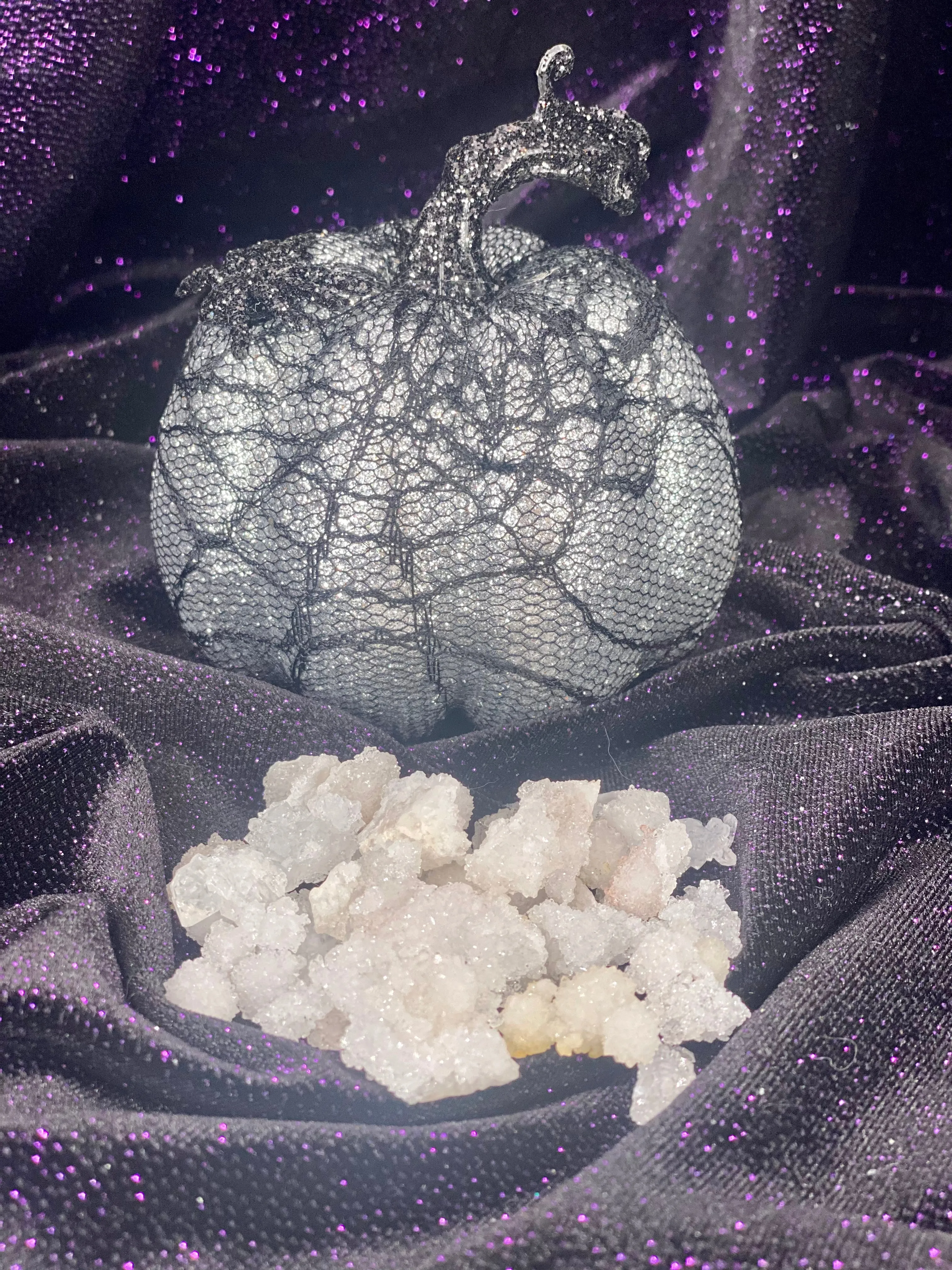 Mini Snow Quartz Ice Aragonite Specimen
