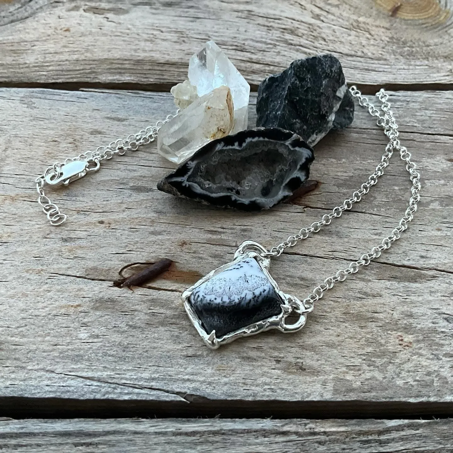 N.19 Agat Denderite “As You” Classy Nacklace