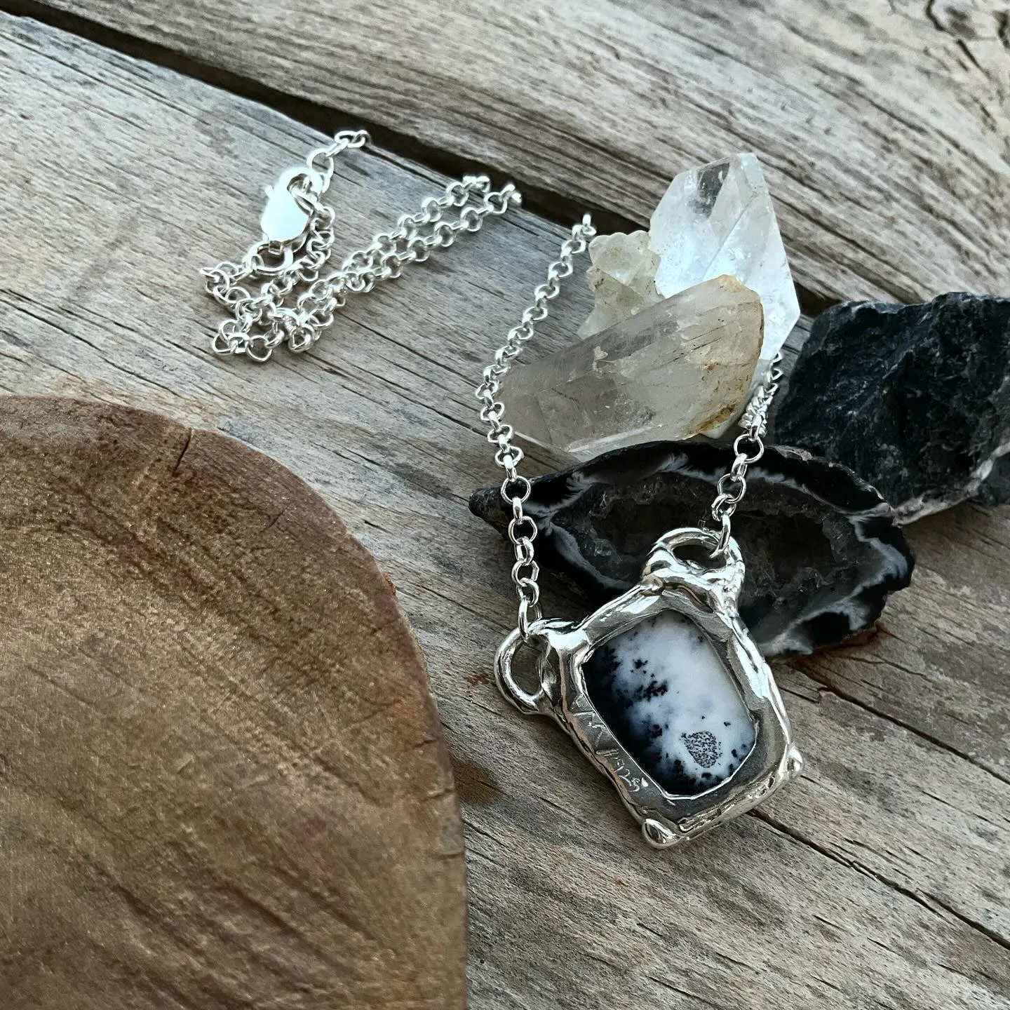 N.19 Agat Denderite “As You” Classy Nacklace