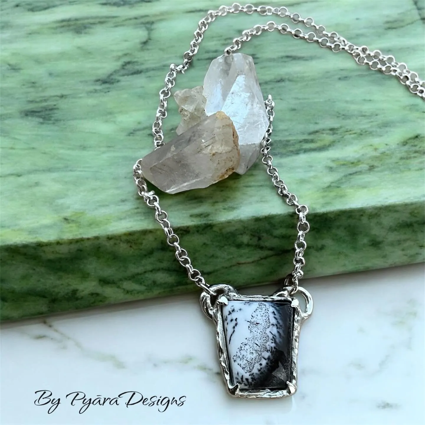 N.19 Agat Denderite “As You” Classy Nacklace