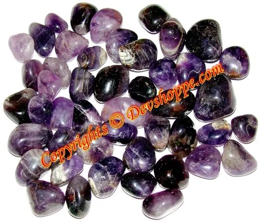 Natural Amethyst crystal Pebbles - 1 Kgs