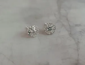 Open Hearts and Clover Earring