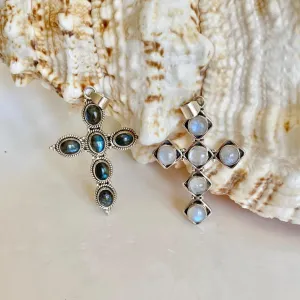 Pearl Cross Pendant