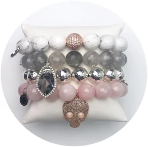 Pink Poison Skull Armparty