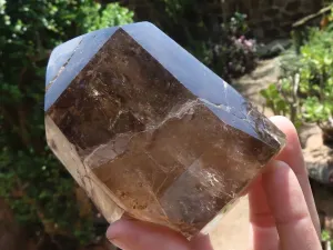 Polished Rich Smokey Quartz Crystal Point x 1 From Madagascar