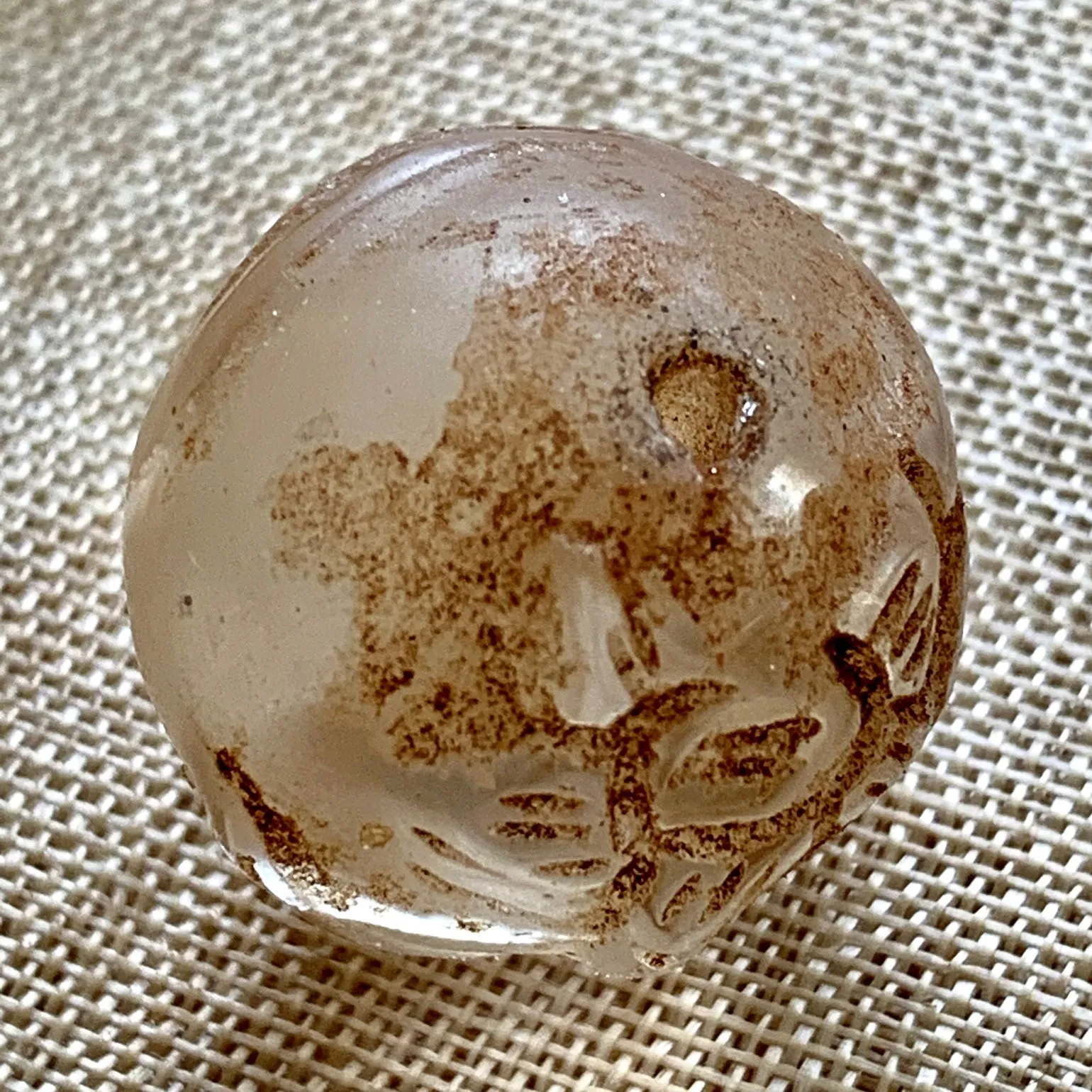 Quartz Carved Floral Beads