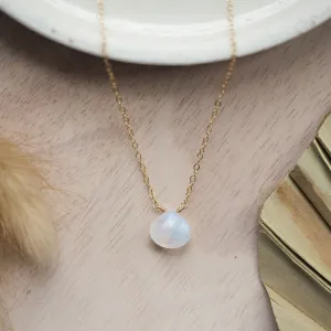 Rainbow Moonstone Necklace