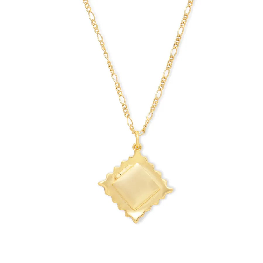 Ravioli Gold Necklace