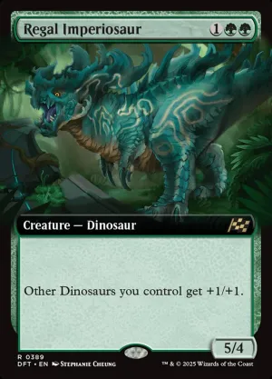 Regal Imperiosaur - Extended Aetherdrift #389 Regal Imperiosaur - Extended Aetherdrift #389