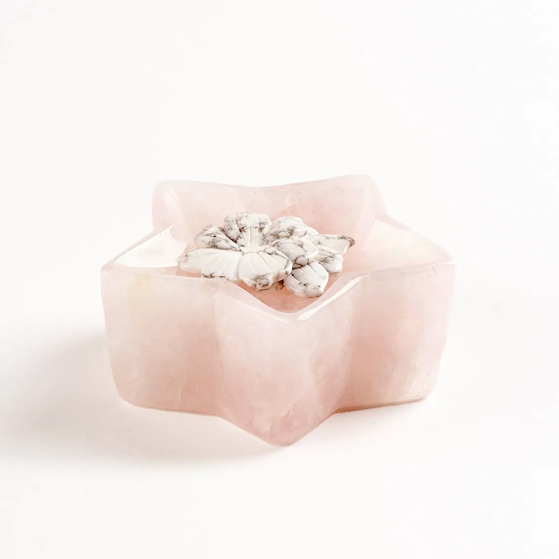 Rose Quartz Star Bowl