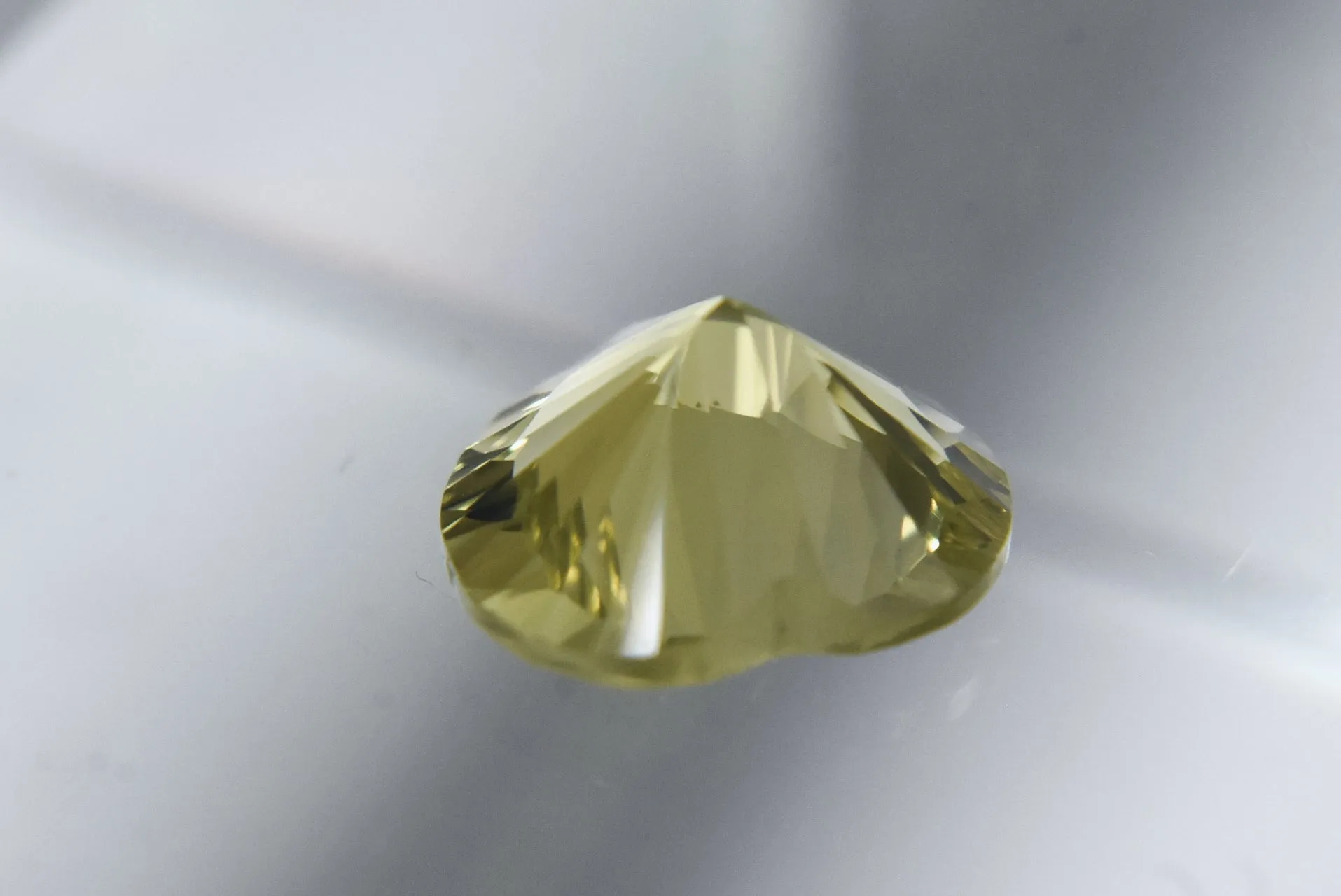 Single Heart Cut Lemon Quartz Loose Gemstone