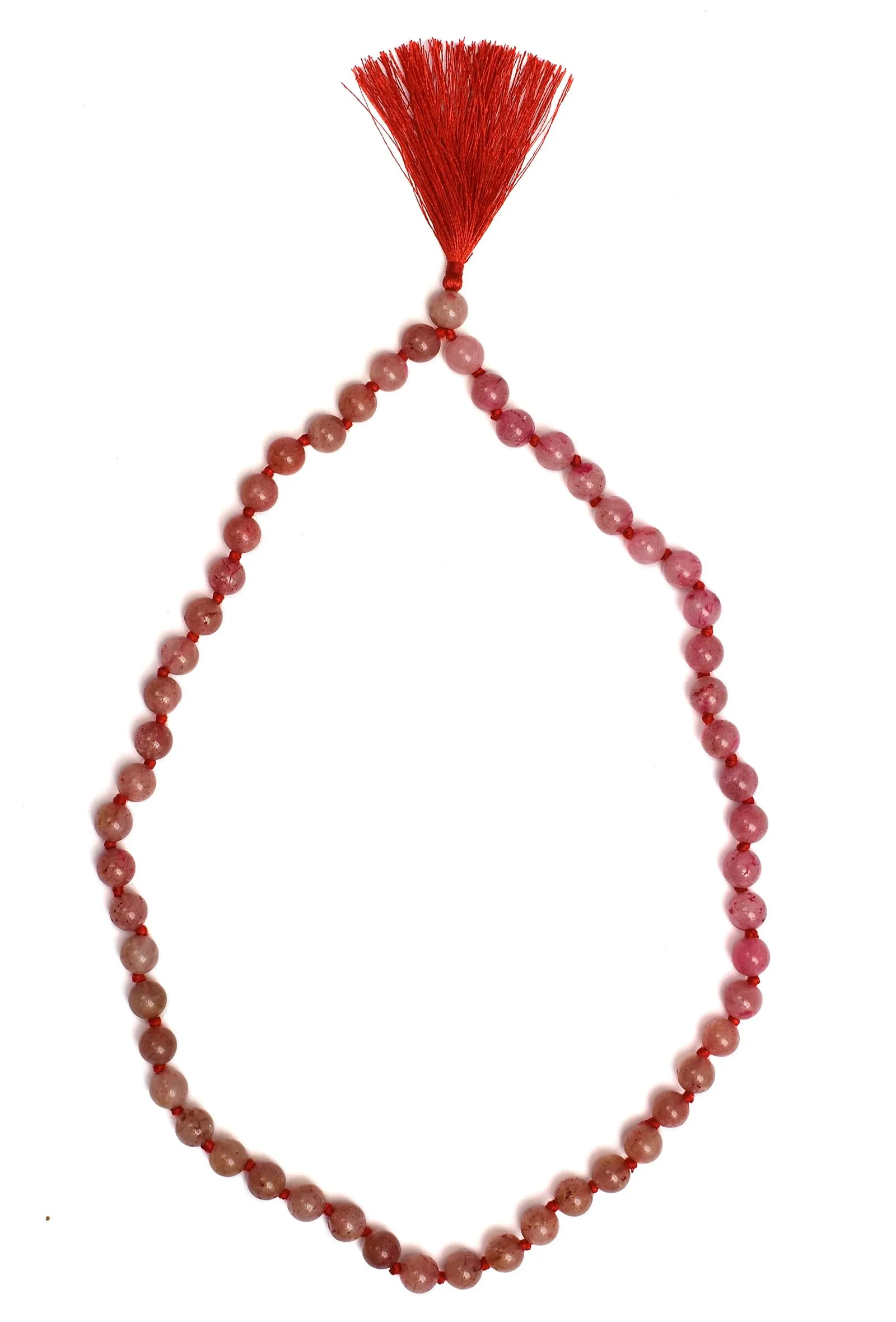 Strawberry Quartz Chanting Beads