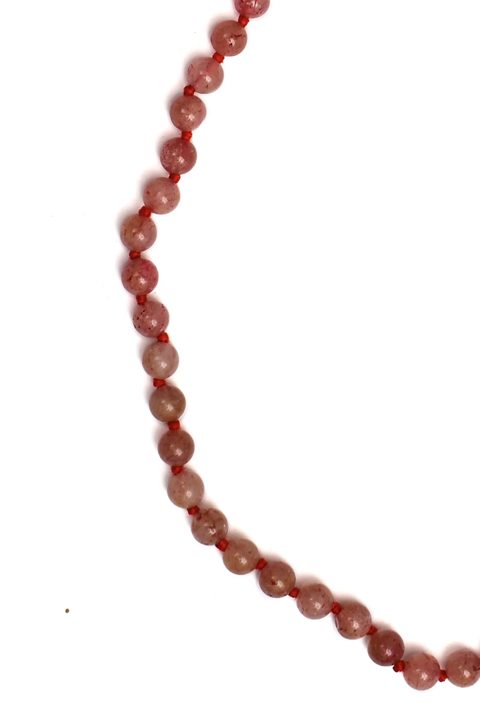 Strawberry Quartz Chanting Beads