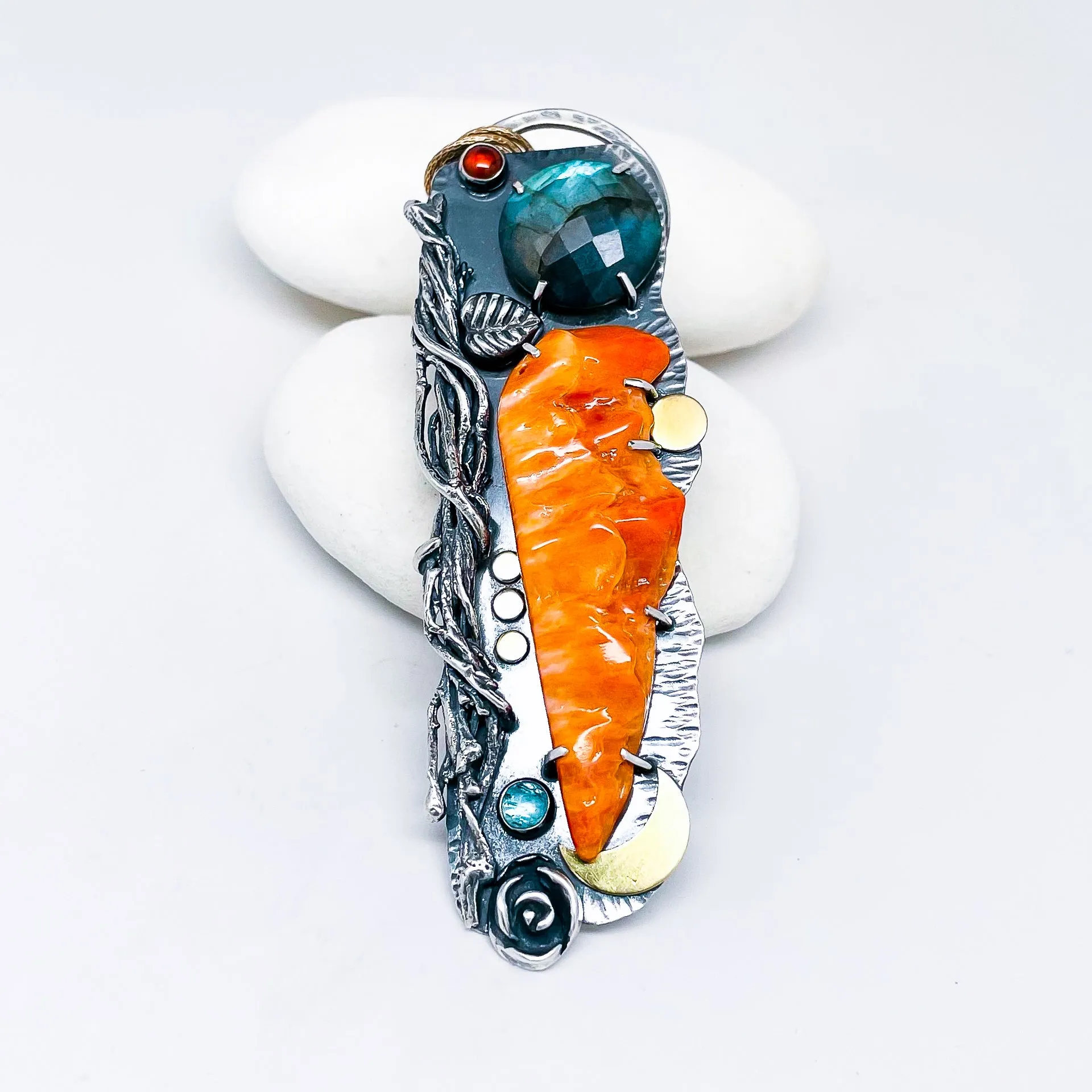 Strength Totem Statement Necklace