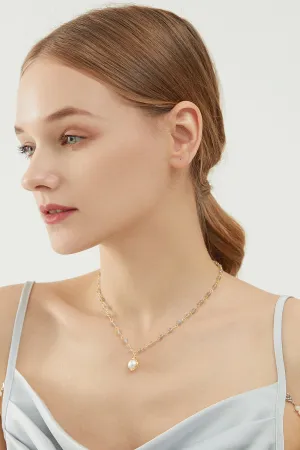 Tabitha Moonstone Freshwater Pearl Necklace