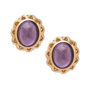Tiffany Paloma Picasso 18kt Amethyst Earrings