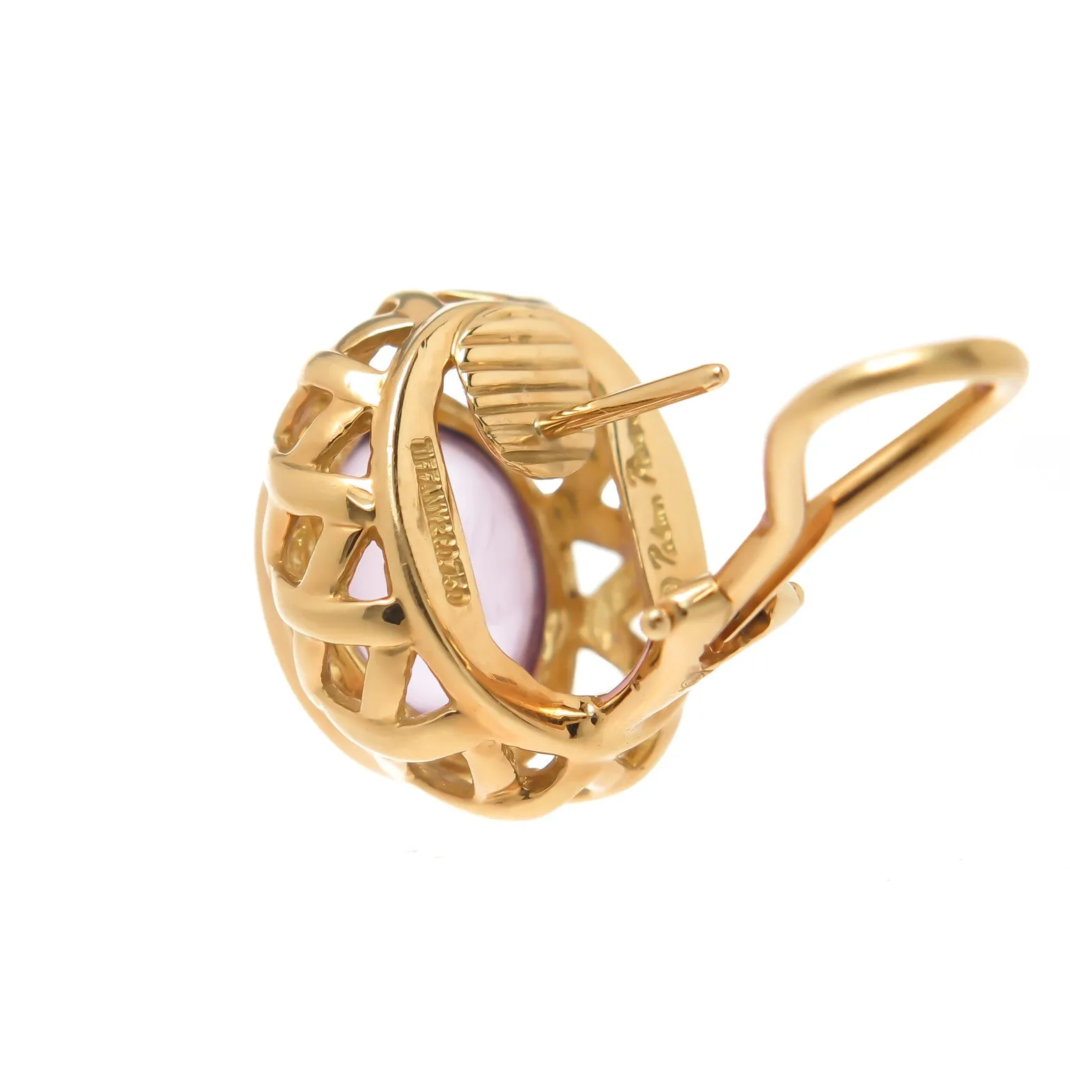 Tiffany Paloma Picasso 18kt Amethyst Earrings