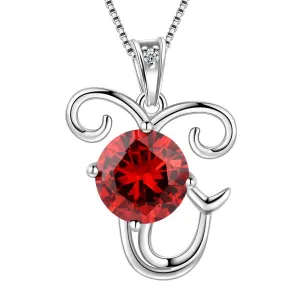 Tokyo Mart Capricorn Zodiac Necklace January Birthstone Pendant Women Girls Jewelry Birthday Gift Women Girls Jewelry Birthday Gift
