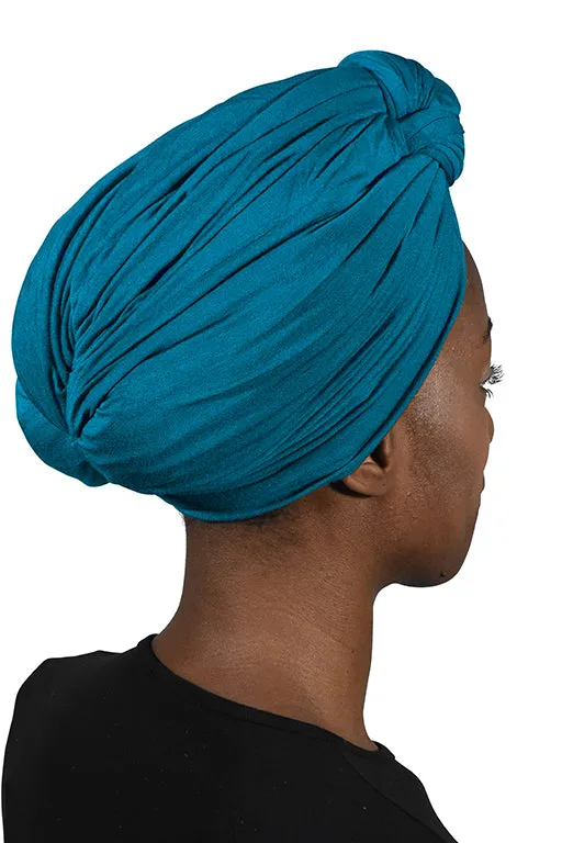 Turban with Silver Pearl Diamond