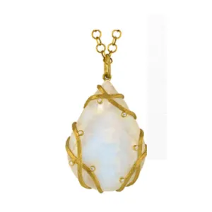 Vine Wrapped Pendant Necklace