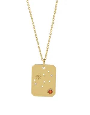 Virgo Zodiac Necklace