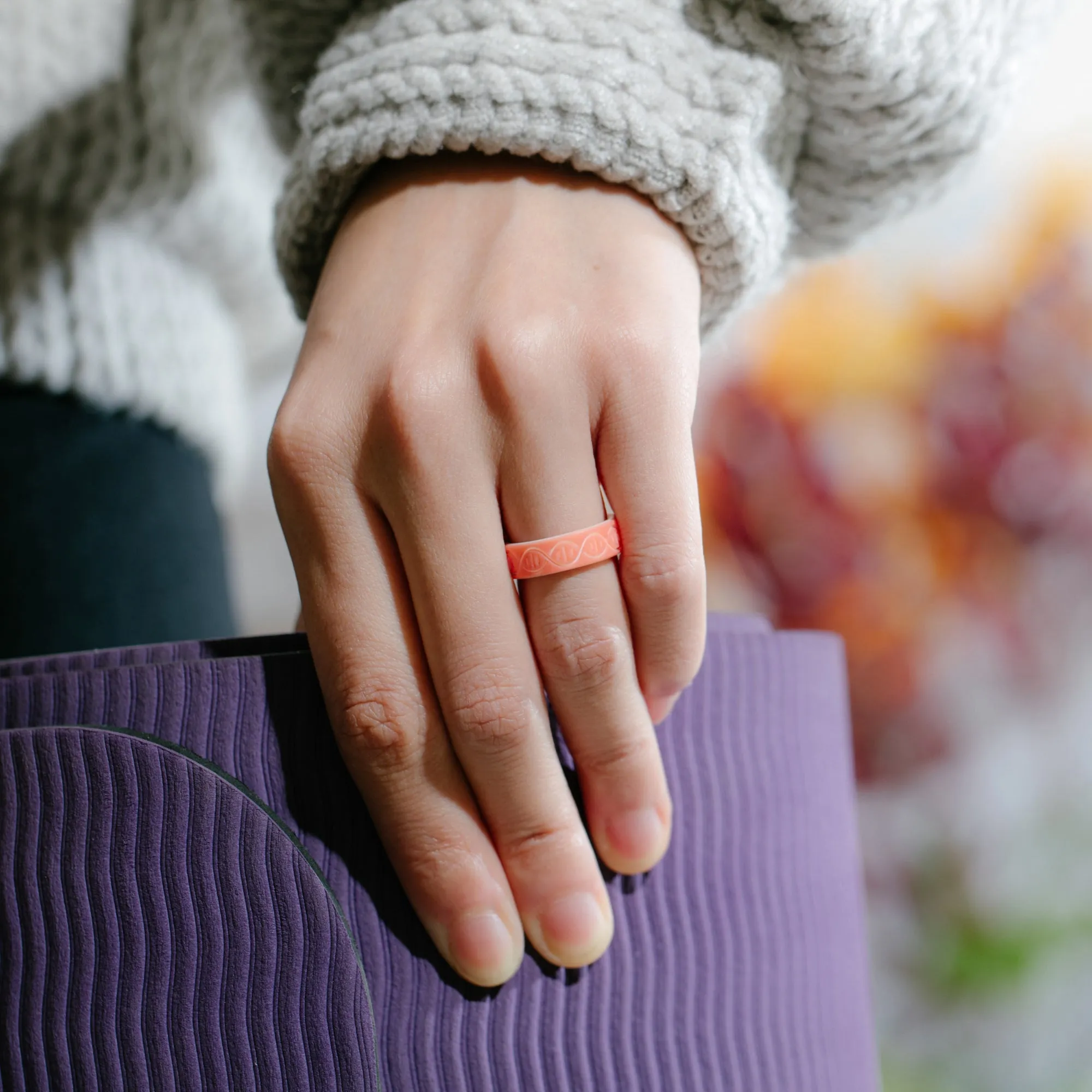 Women's Printed Aura 2 - Silicone Ring