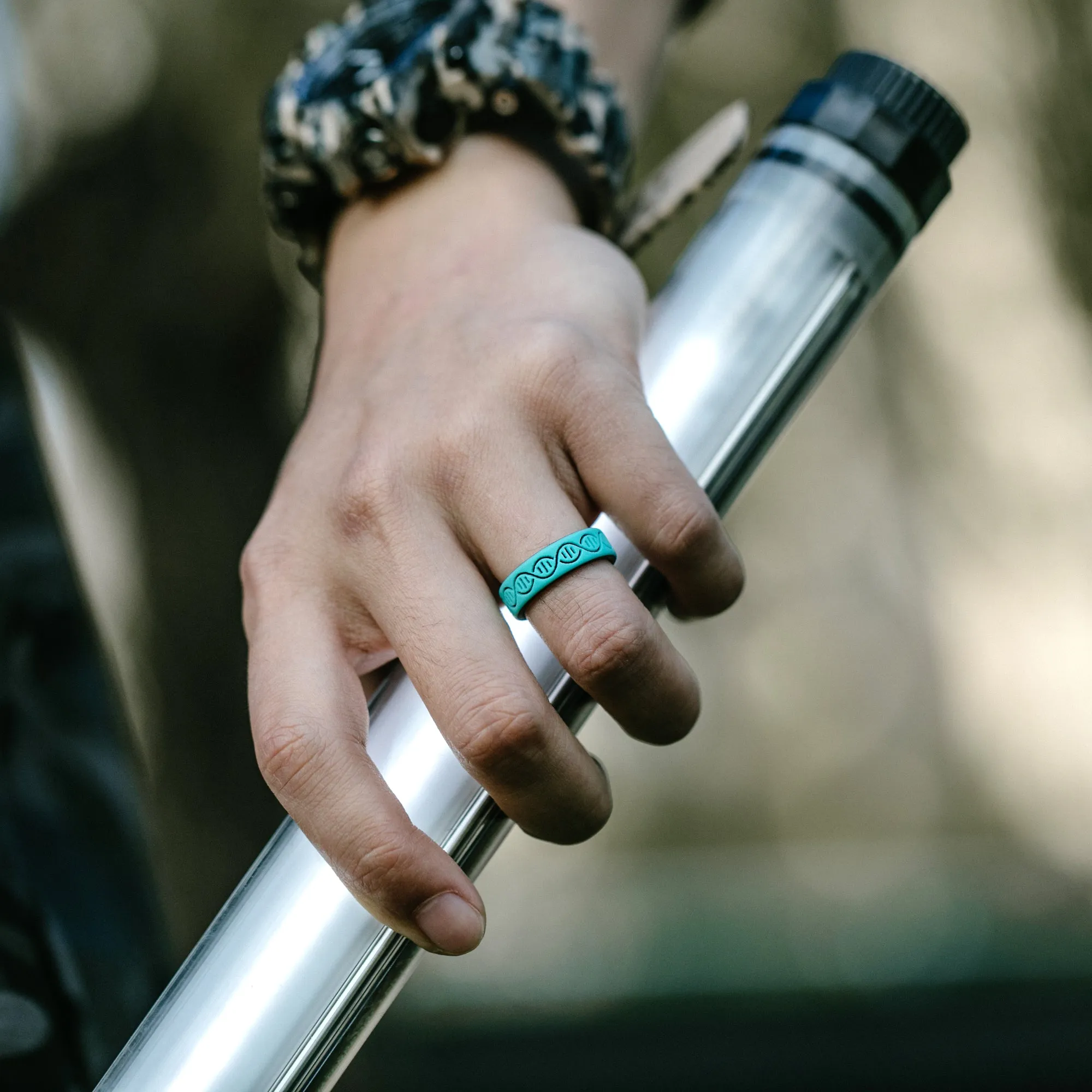Women's Printed Aura 2 - Silicone Ring