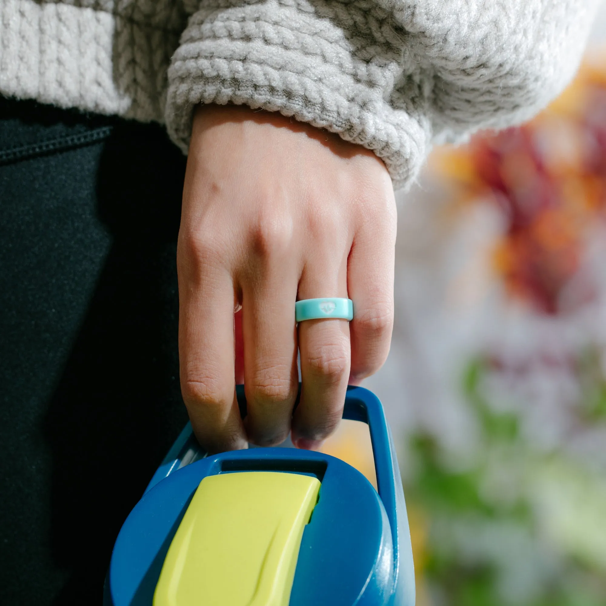 Women's Printed Aura 2 - Silicone Ring