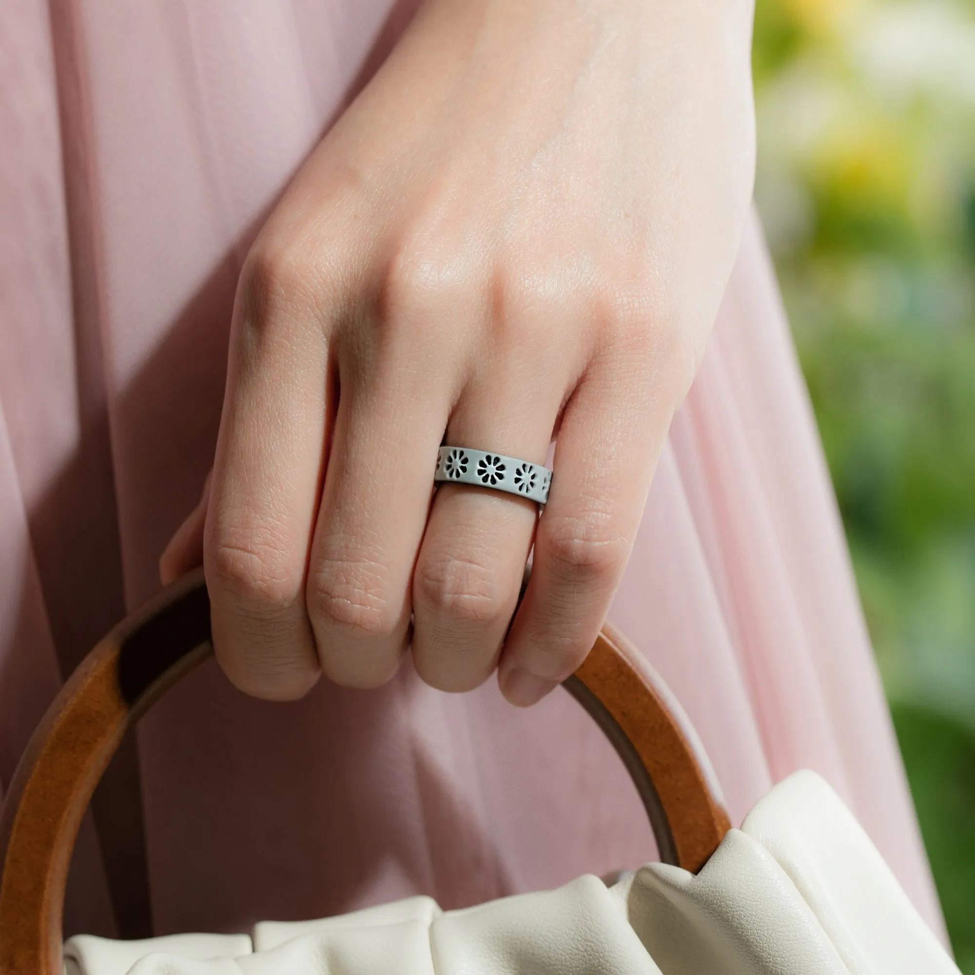 Women's Printed Aura 2 - Silicone Ring