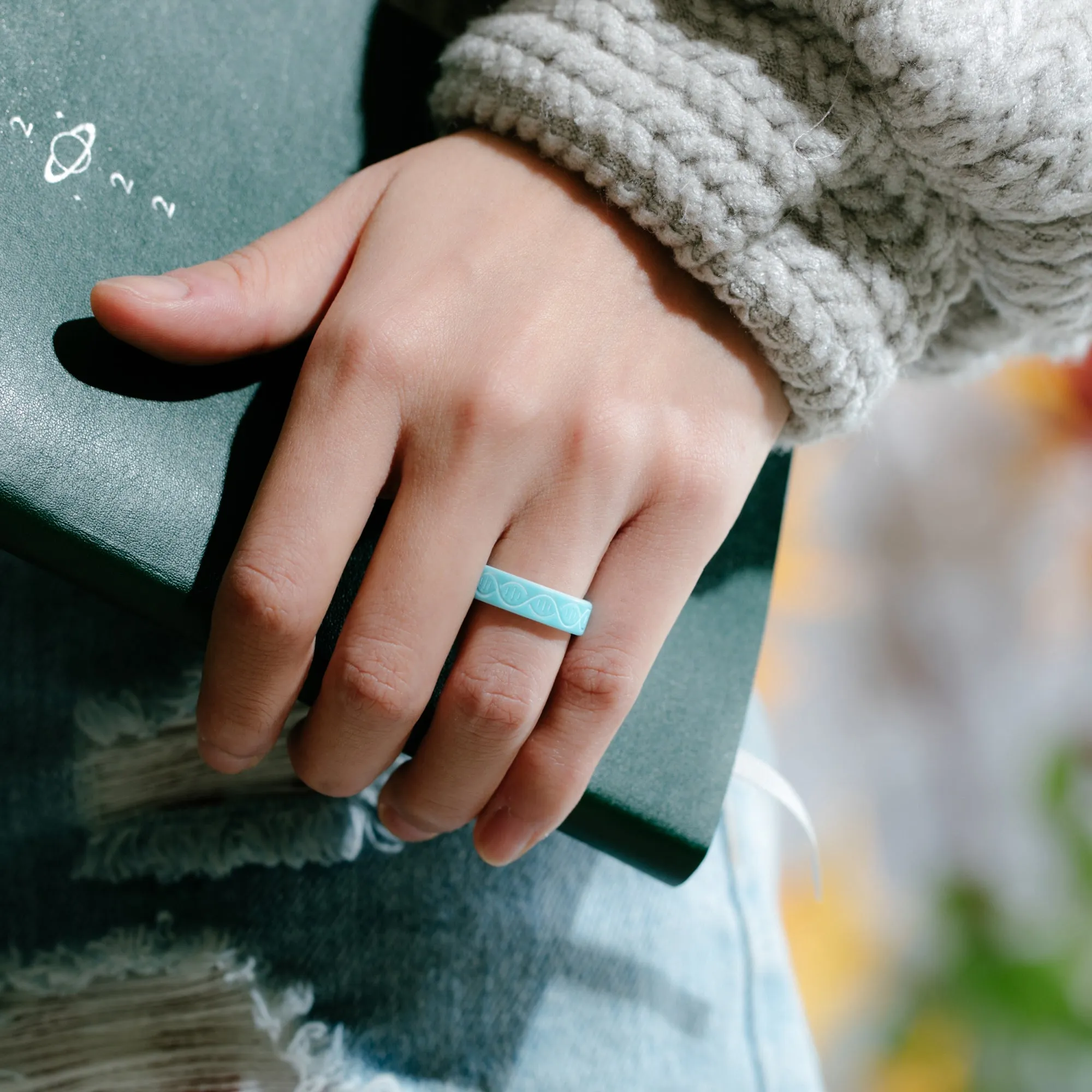 Women's Printed Aura 2 - Silicone Ring