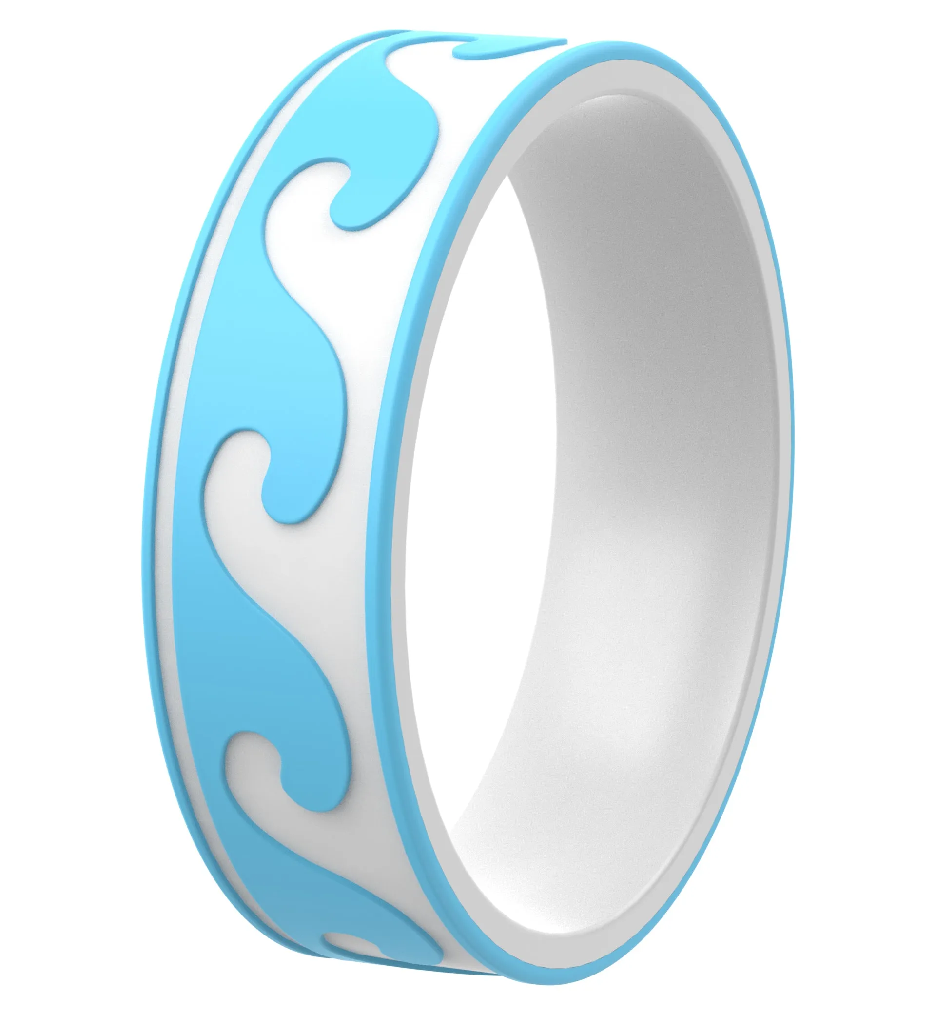 Women's Printed Aura 4  - Silicone Ring