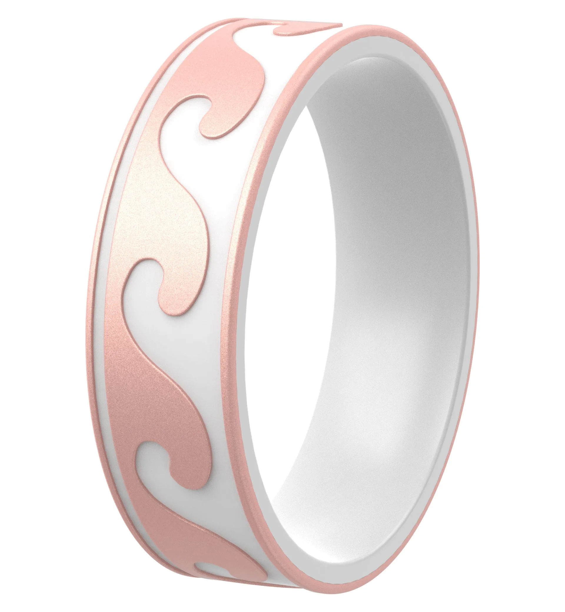 Women's Printed Aura 4  - Silicone Ring