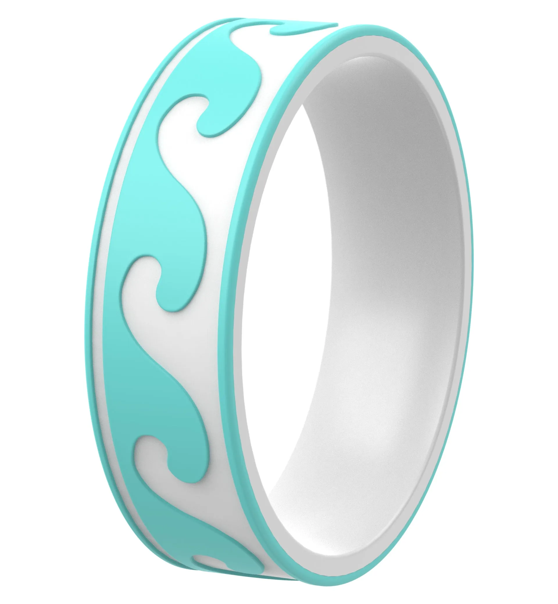 Women's Printed Aura 4  - Silicone Ring